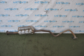 Subaru Legacy 15-19 exhaust pipe middle part is dented