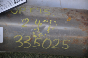 Exhaust line middle part Kia Optima 11-13 2.4 catalyst sawed off, dented