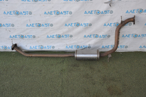 Exhaust line middle part Honda HR-V 16-22 is dented