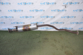 Exhaust line middle part Nissan Sentra 13-19 is flattened