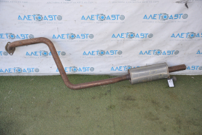 Exhaust line middle part Hyundai Elantra AD 17-19 2.0 catalyst cut off, dented