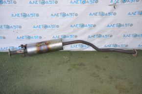 Exhaust line middle part Nissan Sentra 13-19 is flattened