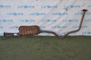 Exhaust line middle part Subaru Forester 14-18 SJ 2.5 rusty