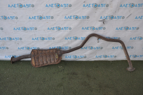 Exhaust line middle part Subaru Forester 14-18 SJ 2.5 rusty