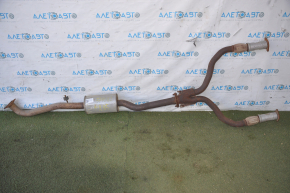 Exhaust line middle part with resonator, assembled with receiving pipe Infiniti FX35 03-08