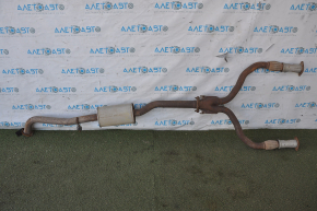 Exhaust line middle part with resonator, assembled with receiving pipe Infiniti FX35 03-08