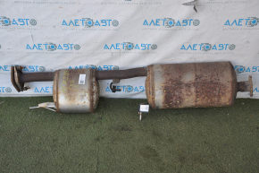Exhaust line middle part Nissan Pathfinder 13-20 dented