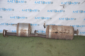 Exhaust line middle part Nissan Pathfinder 13-20 dented