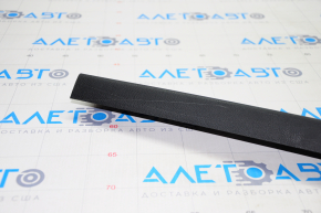 Door sill trim front left Lincoln MKC 15-19 black chrome with backlight, broken crepe, scratches, bump