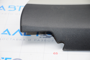 Door trim card rear right VW Jetta 19-24 gray with gray insert plastic, armrest leather, scratches