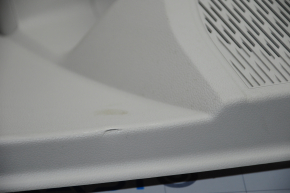 Door trim card rear right VW Jetta 19-24 gray with gray insert plastic, armrest leather, scratches