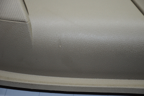 Door trim card rear right Jeep Patriot 11-17 beige with beige insert plastic, armrest plastic, scratches