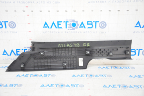 Door sill trim rear right VW Atlas 18-24 black