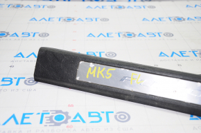 Door sill trim front left Ford Fusion mk5 13-16 black with chrome insert, chrome defect, scratches