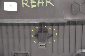 Lower boot door trim VW Atlas 18-25 black, scratches, broken fastener, dented