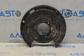 Rear right brake disc cover Cadillac CTS 14-19 without parking brake mechanism, rusty