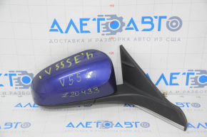 Side mirror right complete Toyota Camry v55 15-17 5 pins, blue