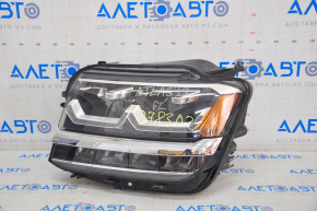 Headlight front left VW Atlas 18-20 pre-rest complete with chrome and block