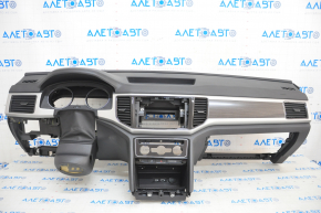Torpedo front panel with AIRBAG VW Atlas 18-19 black, scratches