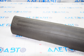 Door sill trim inner front left Audi Q5 8R 09-17 dark beige, worn