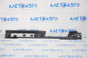 Door sill trim front left VW Atlas 18-24 black, with chrome, scratches on chrome