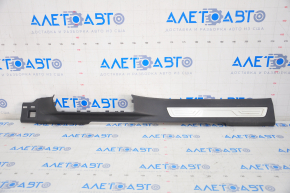Door sill trim front left VW Atlas 18-24 black, with chrome, scratches on chrome