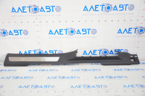 Door sill trim front right VW Atlas 18-24 black, with chrome, scratches on chrome