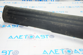 Door sill trim inner front left Audi Q5 8R 09-17 black, broken crepe, scratches