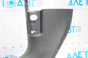 Door sill trim inner front left Audi Q5 8R 09-17 black, broken crepe, scratches