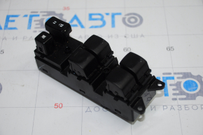 Front left window lift control Mitsubishi Outlander 14-16 black, 1 auto, erased