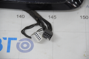 Mercedes W164 ML 11 left side mirror, 6 pins, turn signal, blue, scratches, without mirror element