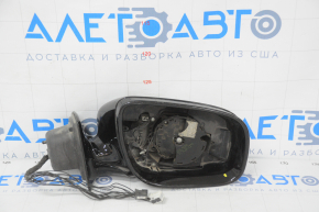 Right side mirror Mercedes W211 rest - 9+4 pins, for turn signal, without mirror element, broken mount at the base