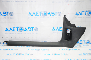 Door sill trim front left VW Tiguan 09-18 black, rubbed