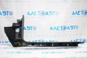 Door sill trim front left VW Tiguan 09-18 black, rubbed