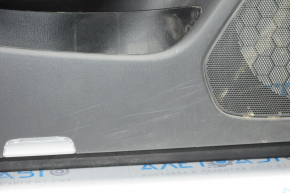 Door trim card front left Mazda 6 13-15 black with black insert cloth, armrest leather, scratches, for dry cleaning