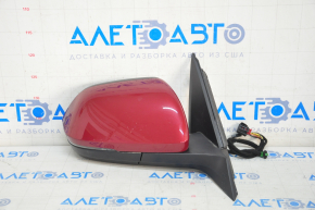 Side mirror right VW Atlas 18-18 10+2 pins, BSM, turn signal, red