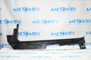 Door sill trim front left Fiat 500 12-19 black, scratches