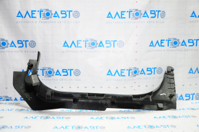 Door sill trim front left Fiat 500L 14-19 black, broken fastener, scratches