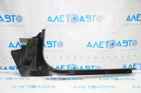 Door sill trim front left Mercedes CLA 14-19 black, scratches