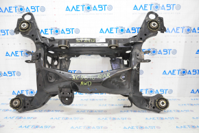 Rear subframe Volvo XC90 16-19 without air suspension, 4 silent bushings are cracked