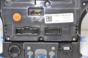 Ford Mustang mk6 15 climate and monitor control panel - under small monitor, scratch on overlay