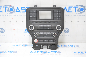 Ford Mustang mk6 15 Monitor and Climate Control Panel - for small monitor, paint peeling off on overlay