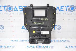 Ford Mustang mk6 15 Monitor and Climate Control Panel - for small monitor, paint peeling off on overlay