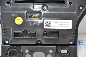 Ford Mustang mk6 15 Monitor and Climate Control Panel - for small monitor, paint peeling off on overlay