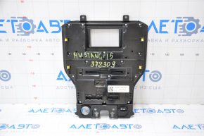 Ford Mustang mk6 15 climate and monitor control panel - for a small monitor, paint peeling off buttons and trim