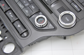 Ford Mustang mk6 15 climate and monitor control panel - for a small monitor, paint peeling off buttons and trim