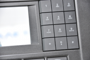 Ford Mustang mk6 15 climate and monitor control panel - for a small monitor, paint peeling off buttons and trim