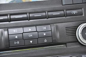 Ford Mustang mk6 15 climate and monitor control panel - for a small monitor, paint peeling off buttons and trim