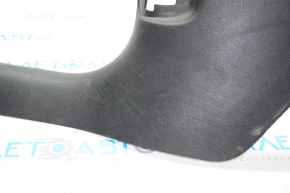 Door sill trim inner front left Audi A4 B8 08-16 sedan, black, scratches