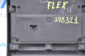 Ford Flex 09-19 control panel for 2-zone climate control, scratches on the overlay